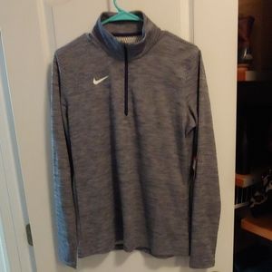Women's Nike Dri-Fit 3/4 Zip Pullover, Large
